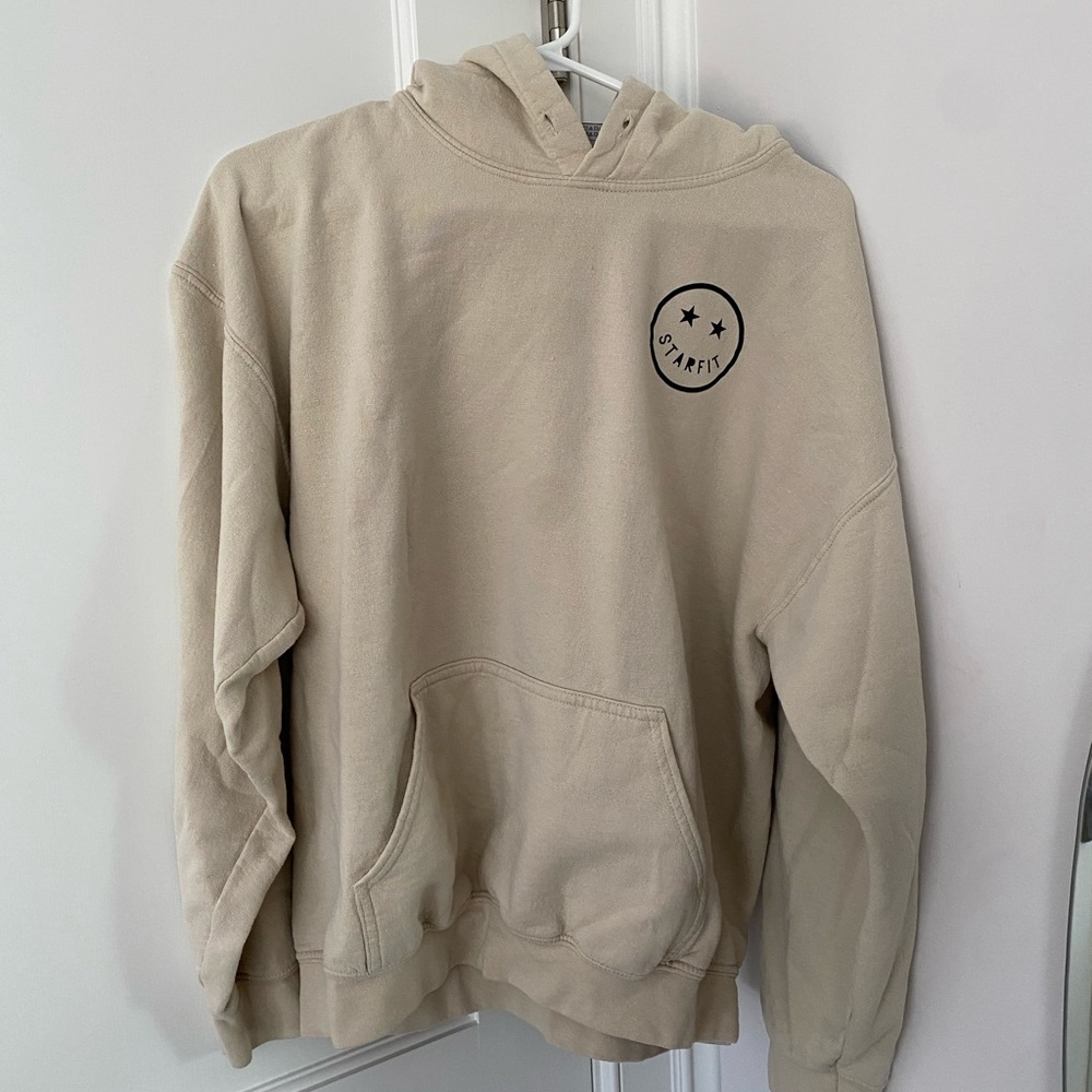 Womens starfit tan hoodie